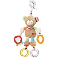 Fehn 091878 - Peluche de actividades para bebé (con pinza de sujeción)